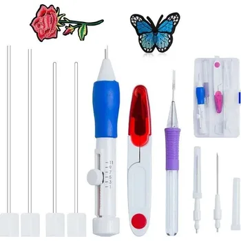 Vyšívací vzor Magic sada na ruční vyšívání s vyšívacím perem | vyšívací sada, šicí potřeby - AC-140