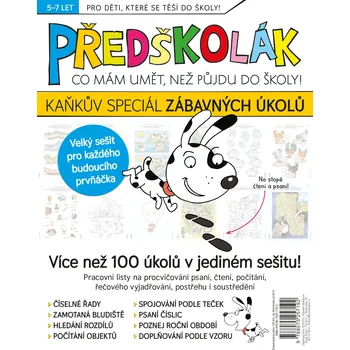 Předškolák speciál – Kaňkův speciál zábavných úkolů