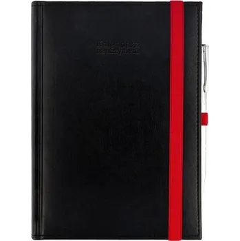 Diář Kalendarz naucz. 2025/26 A5 Nebraska gumka czarny