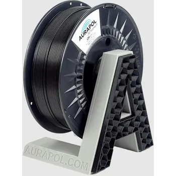 Filament PLA filament černý 1,75 mm Aurapol 1kg