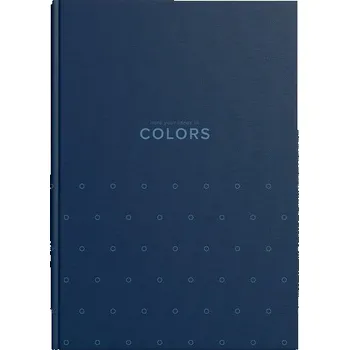 Set školních potřeb Brulion B5 160 k. kratka 70g Colors niebieski, Top-2000