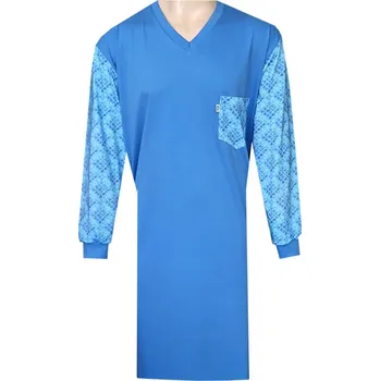 Pánská noční košile Pánská Noční Košile FOLTÝN NK425 Velikost: XL, Materiál: Dlouhý rukáv