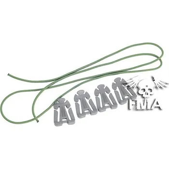 Set montážních lišt - Foliage Green, FMA