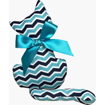 Dekorativní polštářek Kočička s levandulí - cikcak Dárkové balení: ne