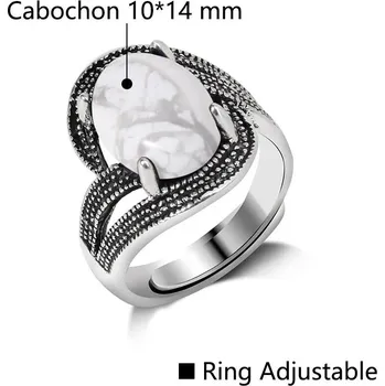 Prsten Nastavitelný prsten | šperky - 43 Howlit