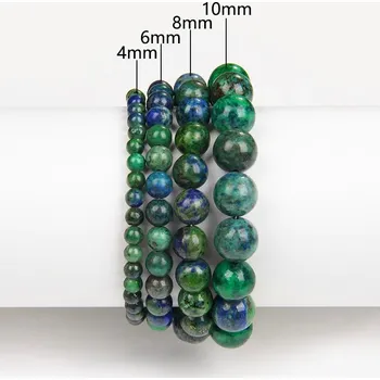 Náramek Korálkový náramek pro muže i ženy | šperky1 ks - 12 Lapis Lazuli , 4 mm , 19 cm