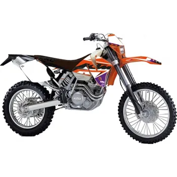 Autodoplněk BLACKBIRD sada samolepek (dýhy) KTM EXC 01-02 DREAM 5 barva oranžová černá (BLACKBIRD sada samolepek (dýhy) KTM EXC 01-02 DREAM 5 barva oranžová černá)