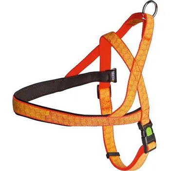 Postroj pro psa Postroj na psa, reflexní, oranžový - 65-85 cm/ 20 mm