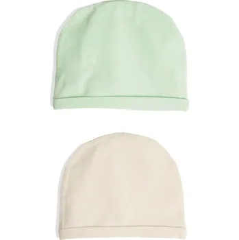 Dětská móda GATE Balení 2 bavlněných čepic 18/24 425-0395/402