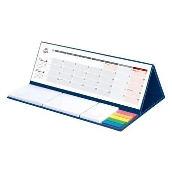 Kalendář Kalendarz 2026 z notesem granat