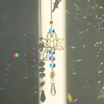 Zahradní dekorace Duhový krystal na zavěšení do zahrady | zahradní dekorace, venkovní dekorace - lapač slunce MS254