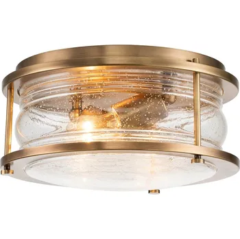 Koupelnové stropní svítidlo Ashland Bay - mosaz