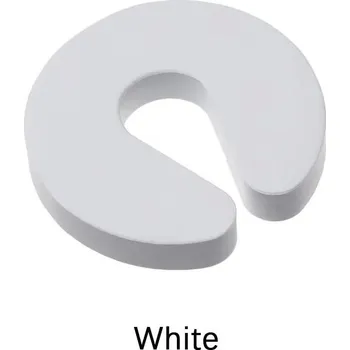 Dětská zábrana Pěnová zarážka proti přivření prstů dětí | dětská pojistka, dveřní klip - Bílý typ 1