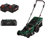 PARKSIDE® Aku sekačka na trávu PRMA 40-Li D2, 2x 4 Ah