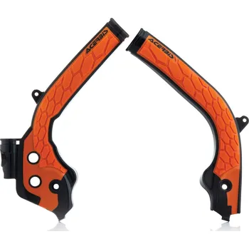 Auto-moto ACERBIS kryty rámu X-GRIP KTM EXC / EXC-F 17-19, SX /SX-F 16-18, HUSQVARNA FC / TC 16-18, FE / TE 17-19 barva černá / oranžová (ACERBIS kryty rámu X-GRIP KTM EXC / EXC-F 17-19, SX /SX-F 16-18, HUSQVARNA FC / TC 16-18, FE / TE 17-19 barva černá / oranžová)