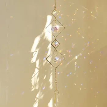 Zahradní dekorace Duhový krystal na zavěšení do zahrady | zahradní dekorace, venkovní dekorace - lapač slunce MS6543