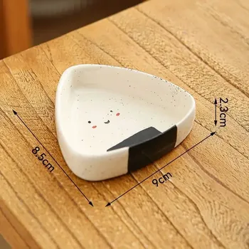 Keramická miska na omáčku se vzorem | kuchyňské vybavení - 1ks