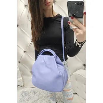 Kabelka Kožená kabelka Made in Italy jeans