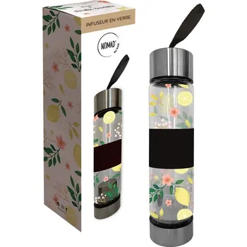 Svačinový box LÁHEV S INFUSEREM 400 ml INF28B03 CITRON KIUB