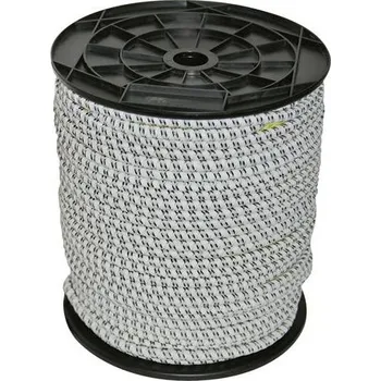 Ohradník Vchod do ohrady pro elektrické ohradníky - náhradní gumové lano - 7 mm, 50 m