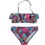 Dívčí plavky LOSAN JUNGLE růžové Velikost: 164