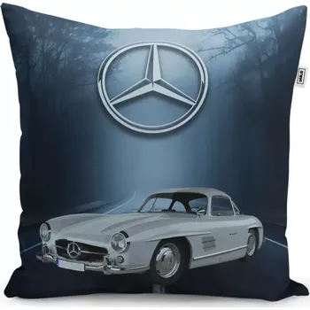 Polštář Dekorační polštář Mercedes-Benz 300 SL V lese - Sablio - 40x40 cm