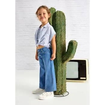 Dívčí džíny letní džíny se širokými nohavicemi Mayoral 3558-76 velikost 140