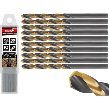 Vrták GEKO Černozlatý vrták do kovu HSS 5,10 mm (10/100/1000)