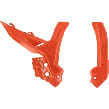 ACERBIS kryty rámu X-GRIP KTM EXC / EXC-F / XC-W 24-25, SX / SX-F / XC / XC-F 23-25 barva oranžová (ACERBIS kryty rámu X-GRIP KTM EXC / EXC-F / XC-W 24-25, SX / SX-F / XC / XC-F 23-25 barva oranžová)