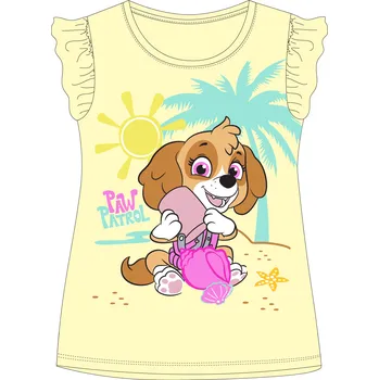 Dívčí tričko Paw Patrol - Tlapková patrola -Licence Dívčí tričko - Paw Patrol 52023029, žlutá Barva: Žlutá, Velikost: 116