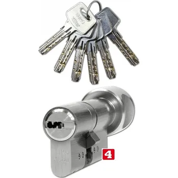 Vložka do dveří EURO XSTAR 30/35 KNOFLIK NI 4BT