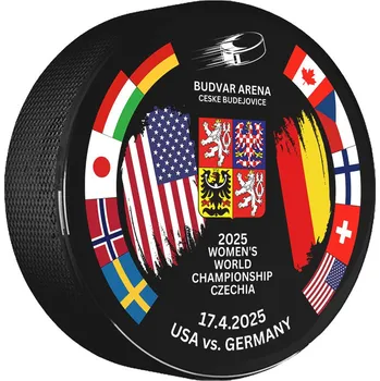 Puk FansArena Puk Ice Hockey Women's World Championship Czechia MS 2025 Dueling 17.04.2025 USA vs. Germany