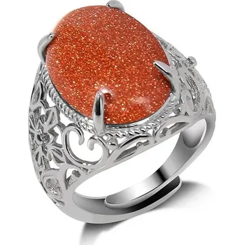 Prsten Nastavitelný prsten | šperky - 38 Pískovec