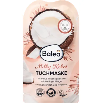 Pleťová maska Balea pleťová maska Milky Cocos