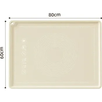 Silikonová podložka na těsto potravinářská | Kuchyňské vybavení - 60x80 cm