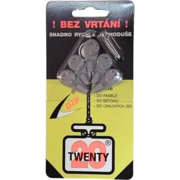 Věšák Háček TWENTY UNI.U7 Še blistr DI1009