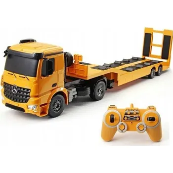 RC model auta DOUBLE E RC podvalník Mercedes-Benz AROCS s 2x akupackem 1:20