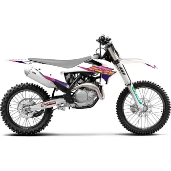 Samolepicí dekorace na vozidlo BLACKBIRD sada samolepek (dýhy) KTM SX/SX-F 19-22, EXC/EXC-F 20-23 retro KTM (BLACKBIRD sada samolepek (dýhy) KTM SX/SX-F 19-22, EXC/EXC-F 20-23 retro KTM)
