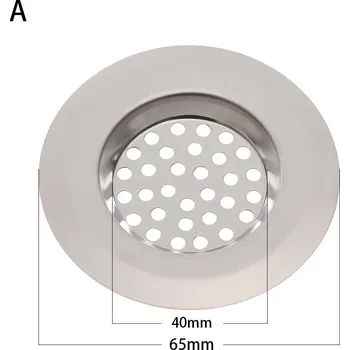 sítko a zátka do dřezu 2ks Síťka na odtok a zátka proti vlasům do dřezu | kuchyňská zátka, koupelnová zátka - A