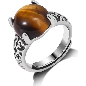 Prsten Nastavitelný prsten | šperky - 55 Tygří oko