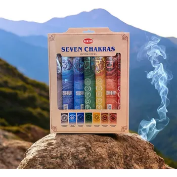 Vonná tyčinka Sada vonných tyčinek Seven Chakras