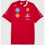 Týmové tričko Scuderia Ferrari F1 s logy sponzorů - DRIVERS - XXL