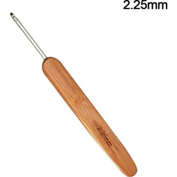 Jehlice Bambusové háčkovací jehlice pro jemné pletení | háčkovací pomůcka, jehlice - 2,25 mm