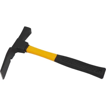 Kladivo TOPTRADE kladivo zednické, se sklolaminátovou násadou, pogumovanou rukojetí a vytahovákem, 600 g (TOPTRADE kladivo zednické, se sklolaminátovou násadou, pogumovanou rukojetí a vytahovákem, 600 g)