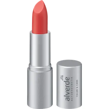 Rtěnka alverde NATURKOSMETIK rtěnka Color & Care 46 Coral Red
