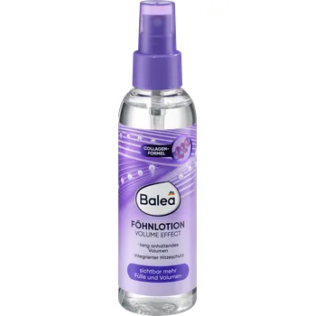 Vlasová regenerace Balea emulze na ochranu vlasů při fénování Volume Effect
