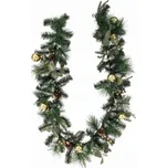 Atmosphera vánoční věnec s cetky, 200 cm