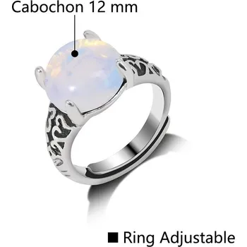Prsten Nastavitelný prsten | šperky - 57 Opalit