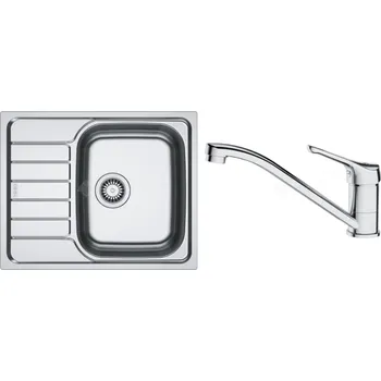 Kuchyňský dřez Set Franke (dřez SKN 611-78 + baterie FB 250.031 NEW BASIC) + 5 % sleva v košíku s kódem SLEVA5