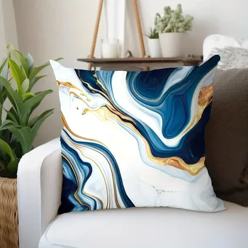 Povlak na dekorativní polštářek Povlak na polštář s mramorovým vzorem 45x45 cm | povlak polštář, povlak dekorativní - Vzory 2